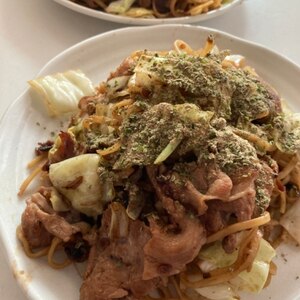 我が家の美味しい富士宮焼きそば